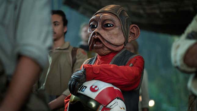 An image shows Nien Nunb. 