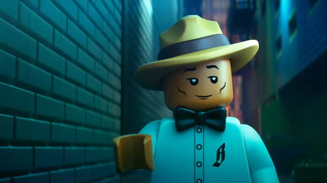 Lego Pharrell being happy and shit.