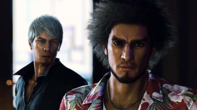 Kiryu and Ichiban look very concerned.