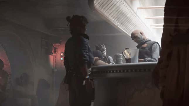 An image shows a screenshot of Star Wars Outlaws. 