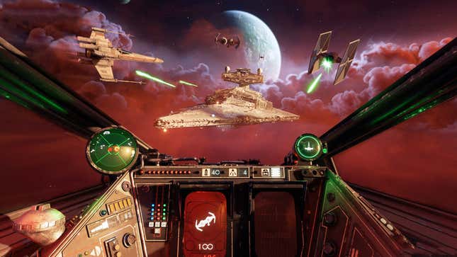 Image for article titled Ranking Star Wars Space Combat Games, From Worst To Best