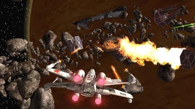 Image for article titled Ranking Star Wars Space Combat Games, From Worst To Best